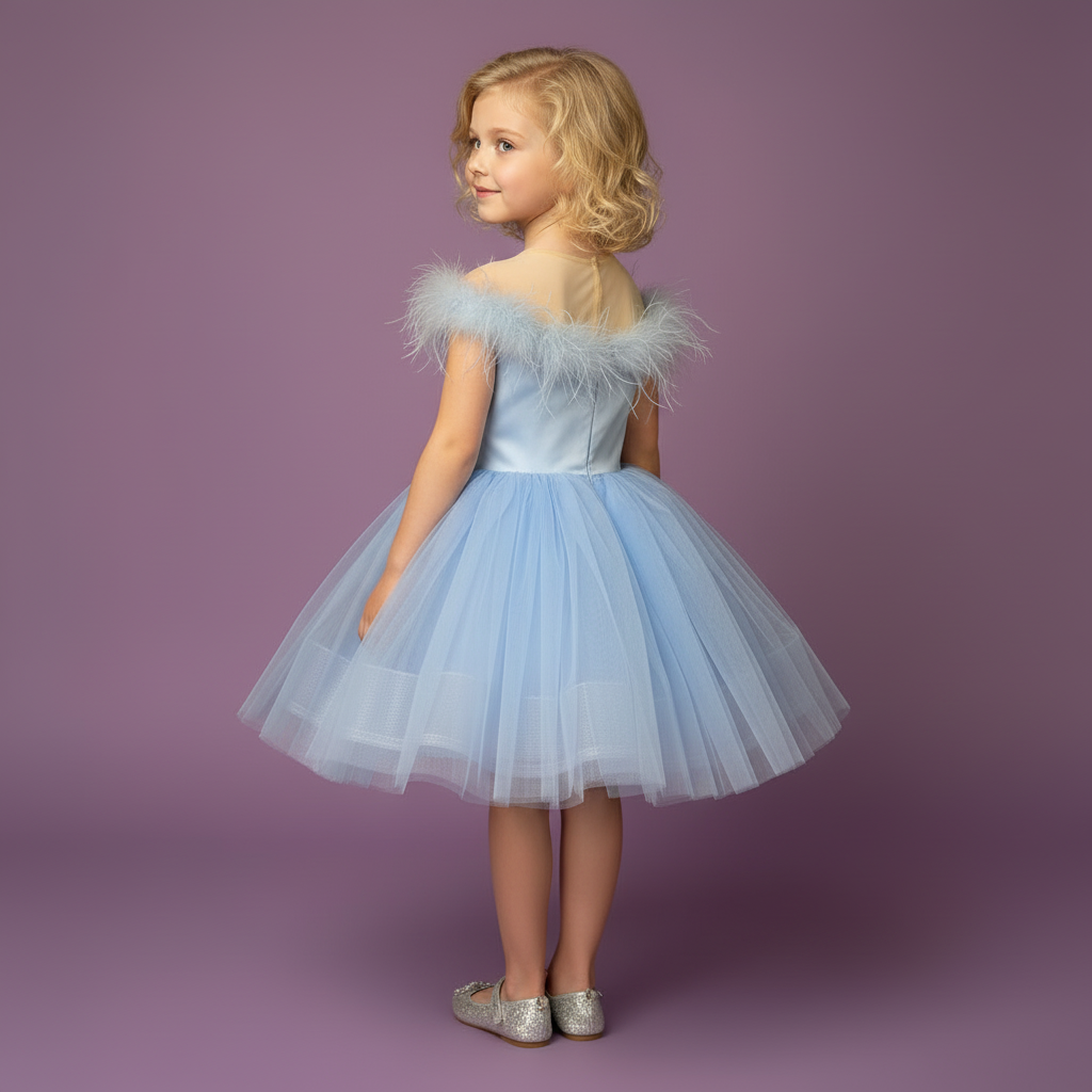 Chloe Feestjurk | Blauw