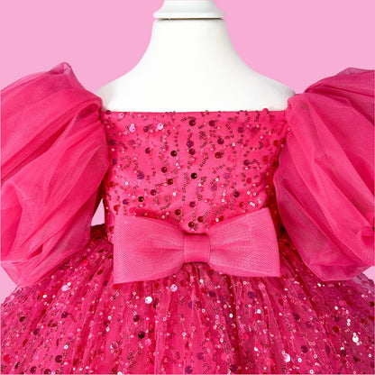 Lily Feestjurk | Fuchsia