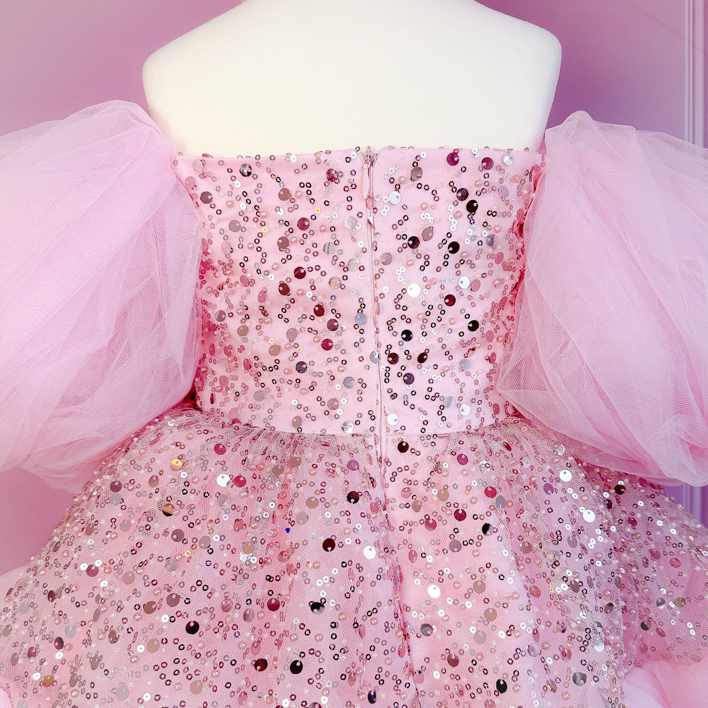 Lara Party Dress | Pink