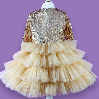 Stella Feestjurk | Goud