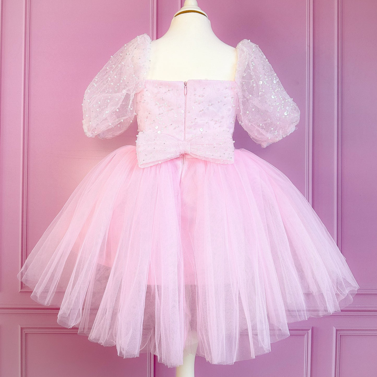 Bella Party Dress | Pink