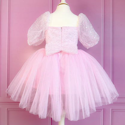 Bella Party Dress | Pink