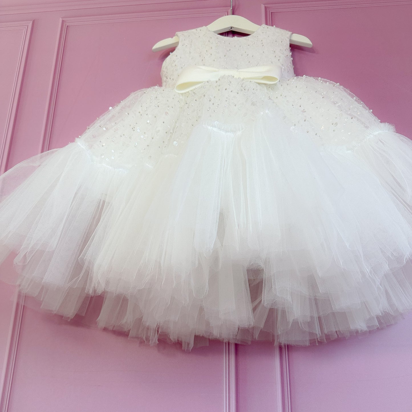 Luna Party Dress | White