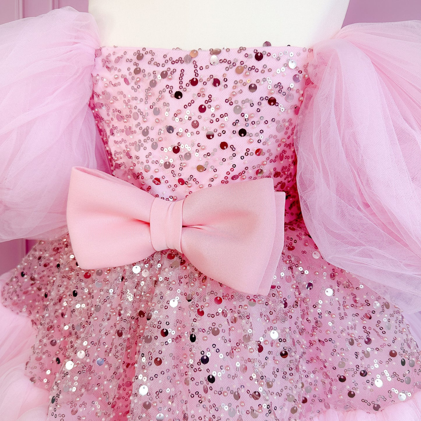 Lara Party Dress | Pink