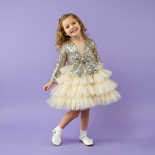 Stella Feestjurk | Goud