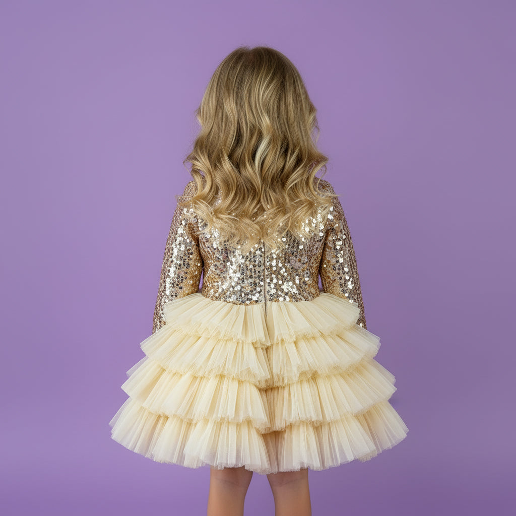 Stella Feestjurk | Goud