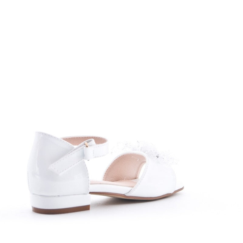 versus Autonoom Maand Meisjes sandalen met strikje - Wit | Yamine